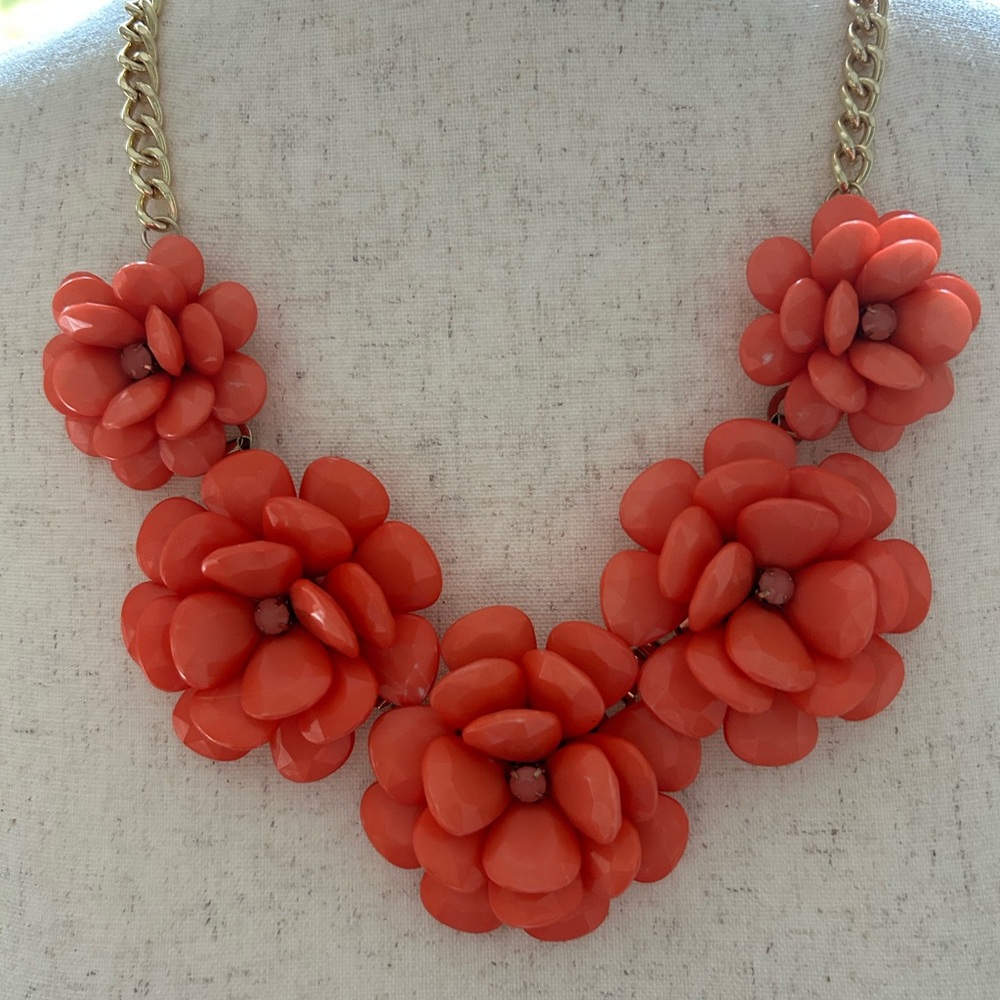 Floral Statement Necklace